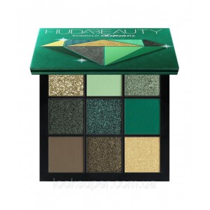 Палетка теней Huda Beauty Emerald Obsessions Palette