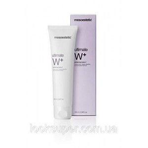 Осветляющая пенка для умывания Mesoestetic Ultimate W+ Whitening Cleanser Foam