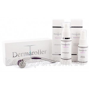 Комплект ухода за кожей Dermaroller Genuine Dermaroller Home Kit - inc. Roller & Cleaner