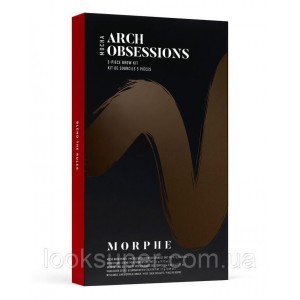 Краска для бровей Morphe Arch Obsessions Brow Kit Mocha ( 6.5ml, 3.5g, 2.5g, 0.1g )