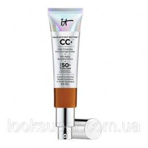 СС-крем It Cosmetics Your Skin But Better™ CC+ Cream with SPF 50+.RICH HONEY.