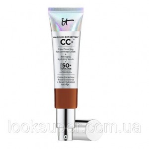 СС-крем It Cosmetics Your Skin But Better™ CC+ Cream with SPF 50+.DEEP.