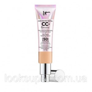 СС-крем IT Cosmetics Your Skin But Better CC+ Illumination SPF 50+.MEDIUM TAN.