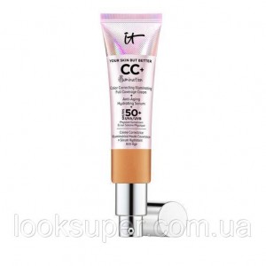 СС-крем IT Cosmetics Your Skin But Better CC+ Illumination SPF 50+.TAN.
