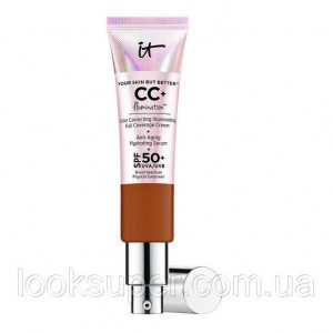СС-крем IT Cosmetics Your Skin But Better CC+ Illumination SPF 50+. RICH HONEY.