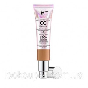 СС-крем IT Cosmetics Your Skin But Better CC+ Illumination SPF 50+. DEEP.