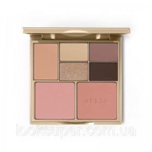 Палитра теней и румян STILA Perfect Me, Perfect Hue Eye & Cheek Palette. FAIR LIGHT