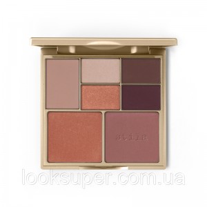 Палитра теней и румян STILA Perfect Me, Perfect Hue Eye & Cheek Palette. MEDIUM TAN