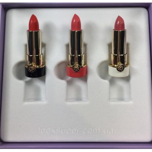 Набор из 3 помад  TATCHA Japanese Kyoto Kisses Mini Silk Lipstick Trio - Limited Edition