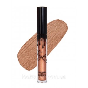 Металлическая жидкая  помада для губ Kylie Cosmetics METALL LIQUID LIPSTICK KING K 