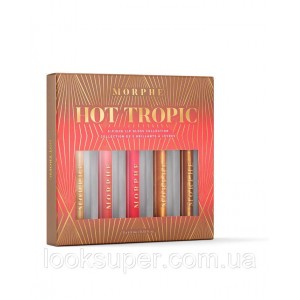 Набор блесков для губ Morphe Hot Tropic 5-Piece Scented Lip Gloss Collection 