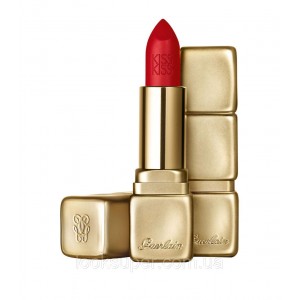 Увлажняющая матовая помада Guerlain Kiss Kiss Matte  M331 Chilli Red