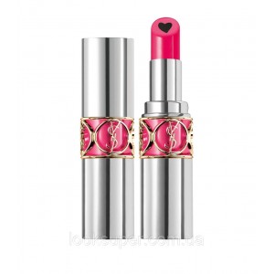 Помада-бальзам для губ Yves Saint Laurent YSL Volupté Plump-in-Colour Lipstick 2 Dazzling Fuchsia