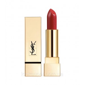 Помада для губ сатиновая Yves Saint Laurent YSL Rouge Pur Couture 16 Rouge Roxane