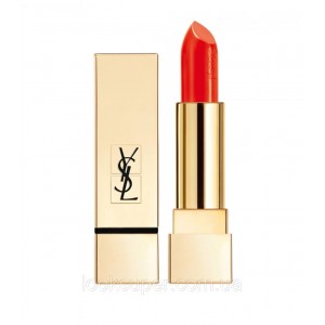 Помада для губ сатиновая Yves Saint Laurent YSL Rouge Pur Couture 74 Orange Electro