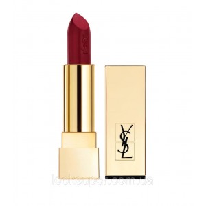 Помада для губ сатиновая Yves Saint Laurent YSL Rouge Pur Couture 71 Black Red