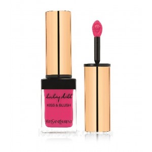 Рум'яна і блиск для губ 2 в 1 Yves Saint Laurent YSL Baby Doll Kiss & Blush 05 Orange Effrontee