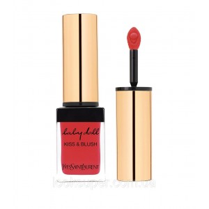 Рум'яна і блиск для губ 2 в 1 Yves Saint Laurent YSL Baby Doll Kiss & Blush 19