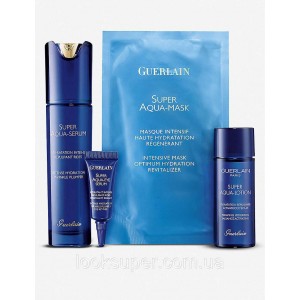 Набор по уходу за кожей Guerlain Super Aqua serum set 