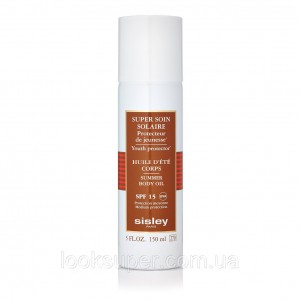 Шелковистое масло для тела  SISLEY PARIS SUPER SOIN SOLAIRE SUMMER BODY OIL SPF15 150ML