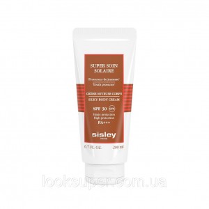 Солнцезащитный крем для тела   SISLEY PARIS SUPER SOIN SOLAIRE SILKY BODY CREAM SPF 30  200ML