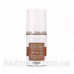 Солнцезащитный крем SISLEY PARIS SUPER STICK SOLAIRE SPF50+ TEINTE