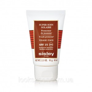 Солнцезащитный  крем SISLEY PARIS SUPER SOIN SOLAIRE FACIAL SUN CARE SPF 15 60ml