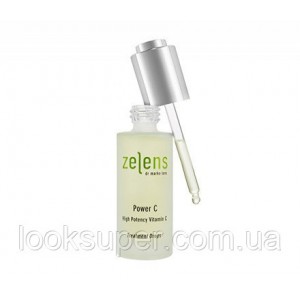 Осветляющая процедура для кожи лица  ZELENS Power C High Potency Vitamin C Treatment Drops 30 ml