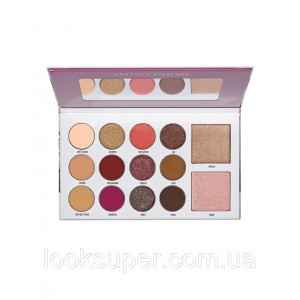 Палетка теней  Morphe X Manny MUA Glam Palette ( 12 x 1.58g, 2 x 4.5g )