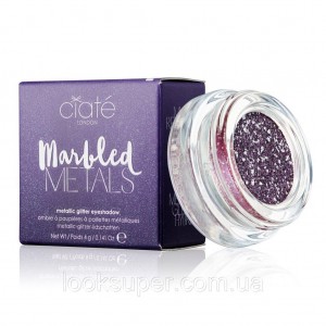 Тени для век с блестками Ciate London METALLIC GLITTER EYESHADOW  Wicked - Amethyst