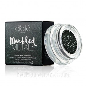 Тени для век с блестками Ciate London METALLIC GLITTER EYESHADOW Twisted - Vibrant Emerald