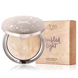 Подсвечивающая пудра-основа Ciate London MARBLED LIGHT - ILLUMINATING POWDER  Peach Porcelain