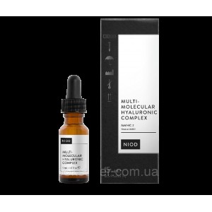 Сыворотка с гиалуроновой кислотой NIOD –Multi-Molecular Hyaluronic Complex MMHC2 15ml