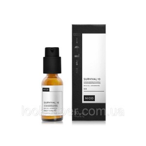 Антиоксидантная сыворотка c SPF 10 NIOD Survival 10  - 30ml