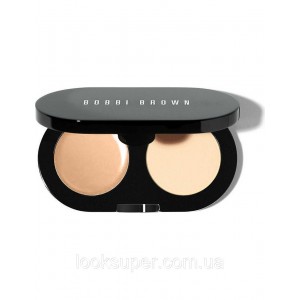 Крем консилер и пудра дуэт Боби Браун  Creamy Concealer Kit in Golden - Natural Tan