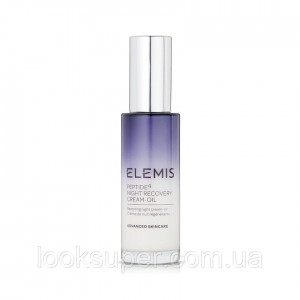 Ночной крем-масло  ELEMIS Peptide⁴ Night Recovery Cream-Oil 30ml