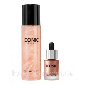 Набор  Iconic London Ultimate Glow and Shine Duo (120ml, 13.5ml ) Ограниченный выпуск