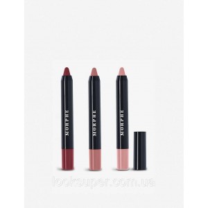 Набор  карандашей для губ Morphe  Lip Hits lip crayon trio