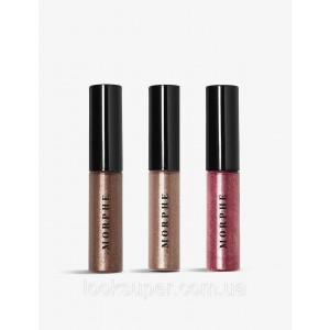 Набор теней Morphe  Metallic Eyeshadow Trio - Bare Sizzle  (2.2ml) Лимитированная серия