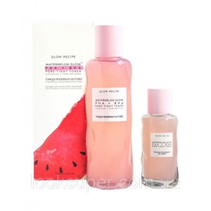 Набор тонеров Glow Recipe Watermelon Glow PHA + BHA Pore-Tight Toner Home & Away Kit  Лимитированный выпуск