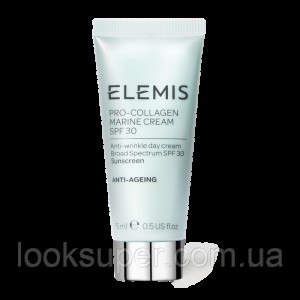 Дневной крем против морщин ELEMIS  PRO-COLLAGEN MARINE CREAM SPF 30  (15ml)