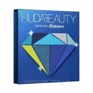 Палетка теней Huda Beauty Sapphire Obsessions Palette