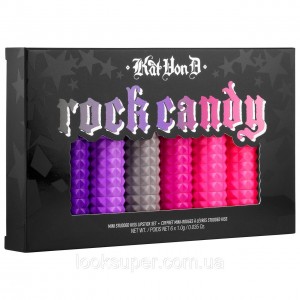  Набор губных помад KAT VON D Rock Candy Studded Kiss Lipstick Set  6 х 1,18ml