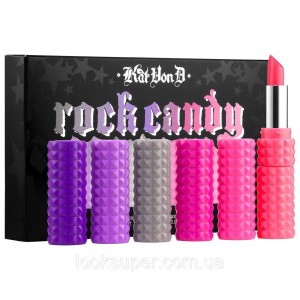  Набор губных помад KAT VON D Rock Candy Studded Kiss Lipstick Set  6 х 1,18ml