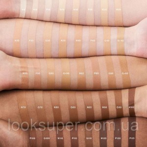 Жидкая  основа COVER FX  NATURAL FINISH FOUNDATION 40 оттенков 