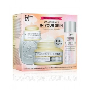 Набор  IT Cosmetics Confidence In Your Skin ( 50ml, 15ml, 5ml )