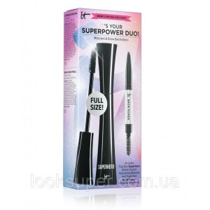 Набор для глаз бровей IT Cosmetics Superpower Duo ( 9ml, 0.07g )
