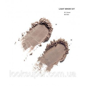 Комплект пудр для бровей Боби Браун  Brow Kit Light