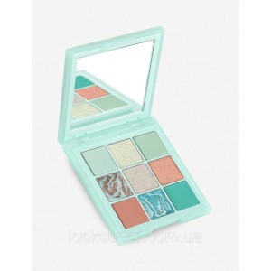 Палетка теней Huda Beauty Limited Edition Pastel Obsessions Mint eyeshadow palette (10g)