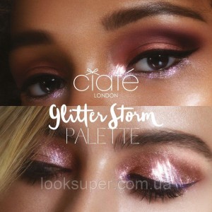 Палитра теней для век Ciate London Glitter Storm Eyeshadow Palette